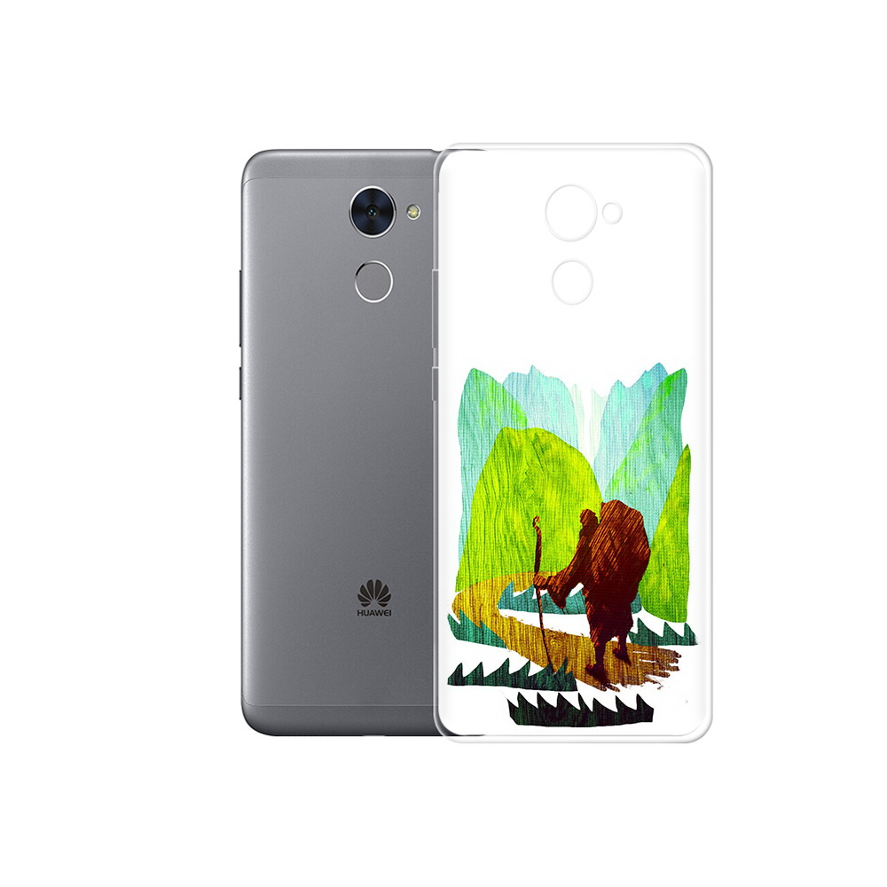 

Чехол MyPads Tocco для Huawei Enjoy 7 Plus Лесная тропа (PT74186.70.106), Прозрачный, Tocco