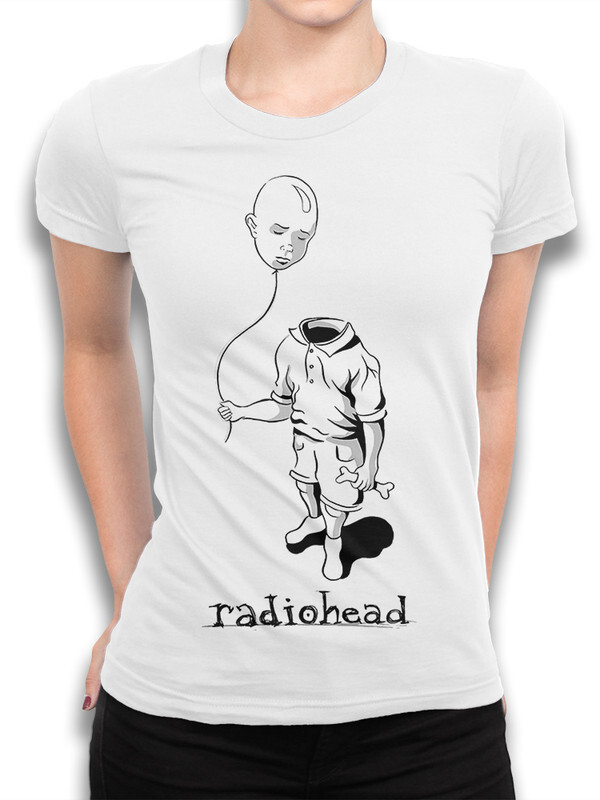 фото Футболка женская design heroes radiohead белая xl