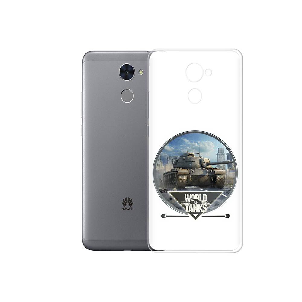 

Чехол MyPads Tocco для Huawei Enjoy 7 Plus Мир танков (PT74186.70.119), Прозрачный, Tocco
