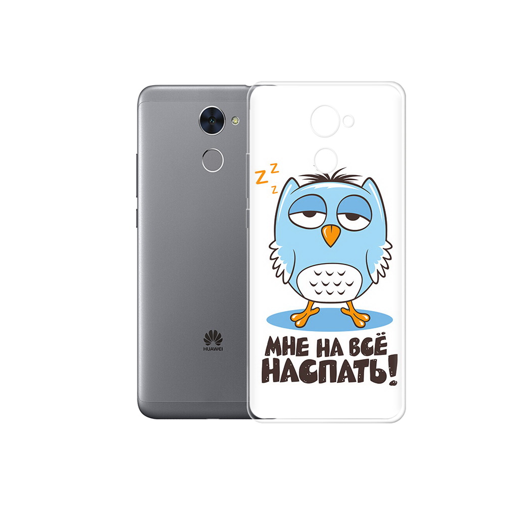 

Чехол MyPads Tocco для Huawei Enjoy 7 Plus Мне на все наспать (PT74186.70.120), Прозрачный, Tocco