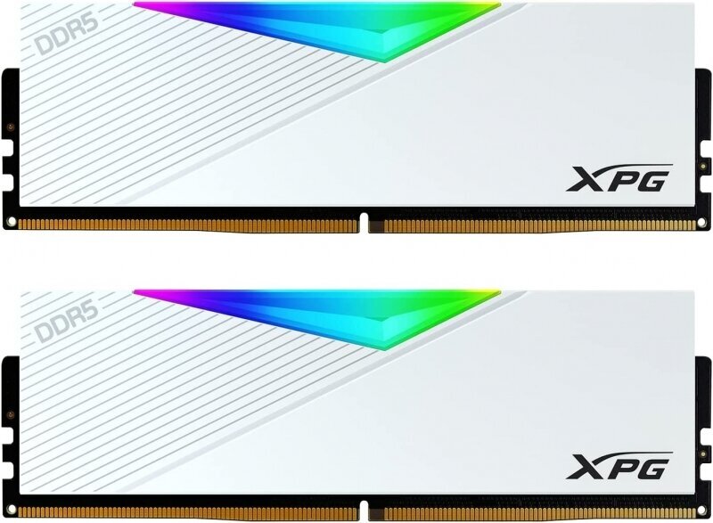 Оперативная память Adata XPG Lancer RGB (AX5U6400C3216G-DCLARWH) DDR5 2x16Gb 6400MHz