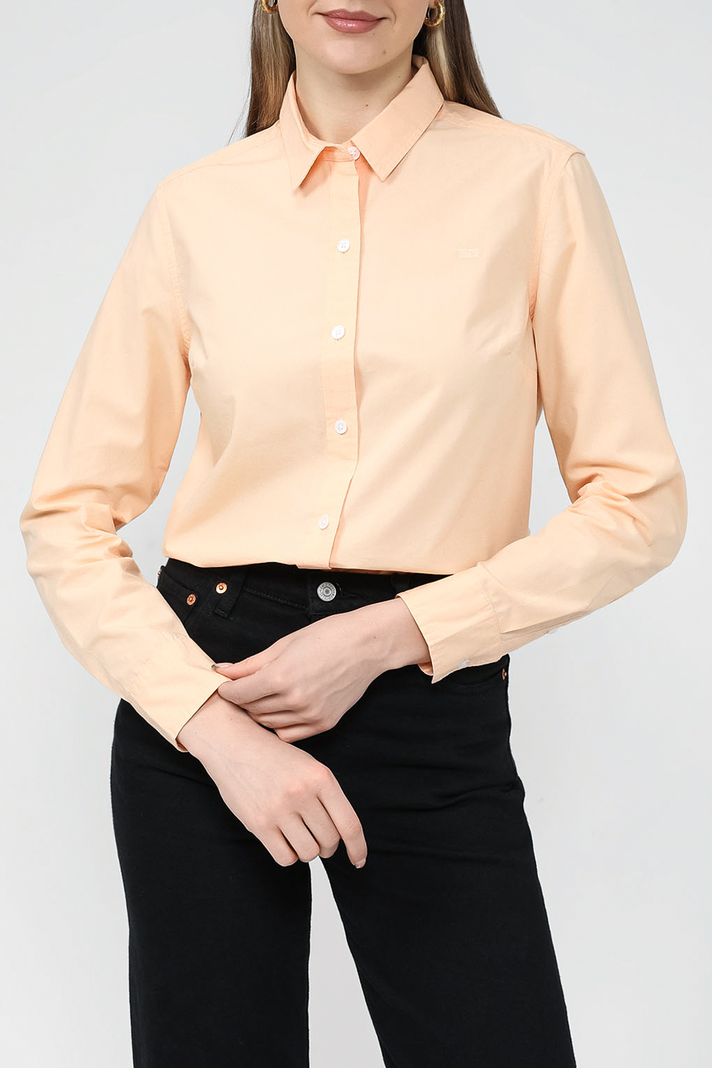 

Рубашка женская Levi's 345740013 бежевая M, Бежевый, 345740013
