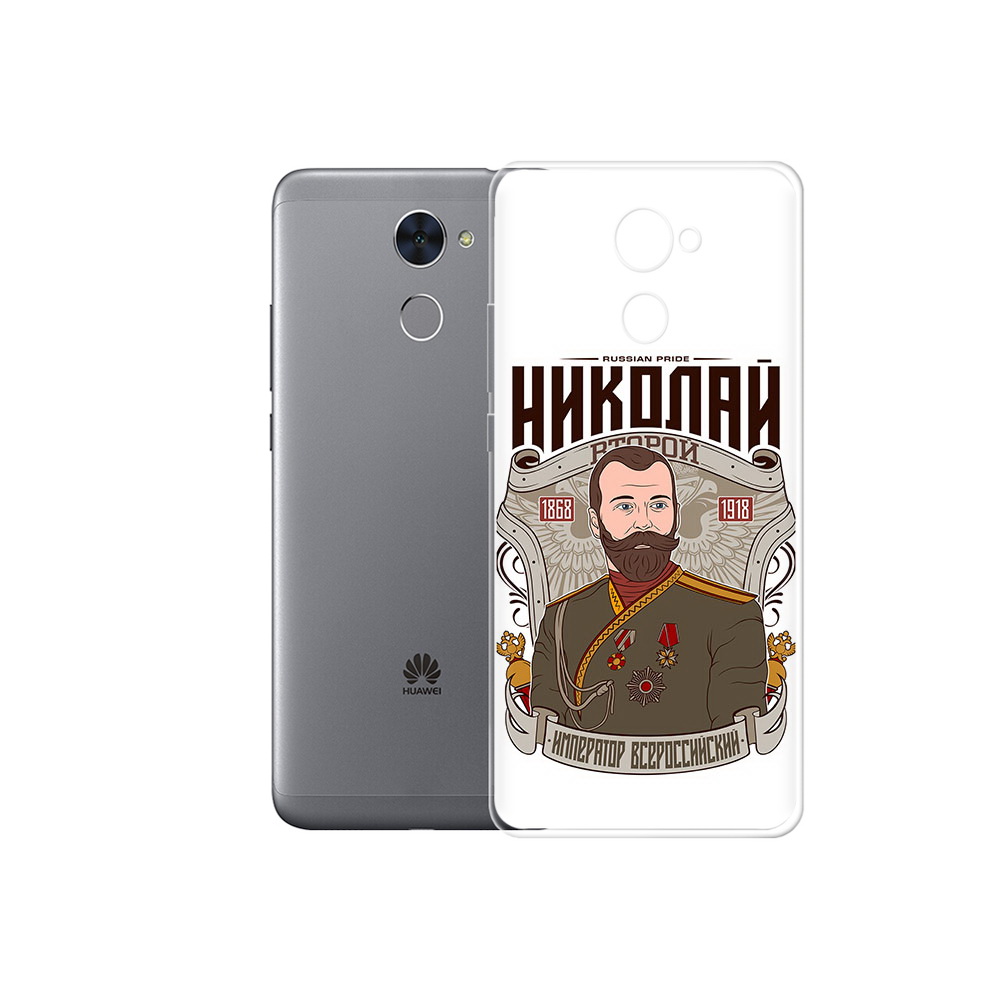 

Чехол MyPads Tocco для Huawei Enjoy 7 Plus Николай второй (PT74186.70.125), Прозрачный, Tocco