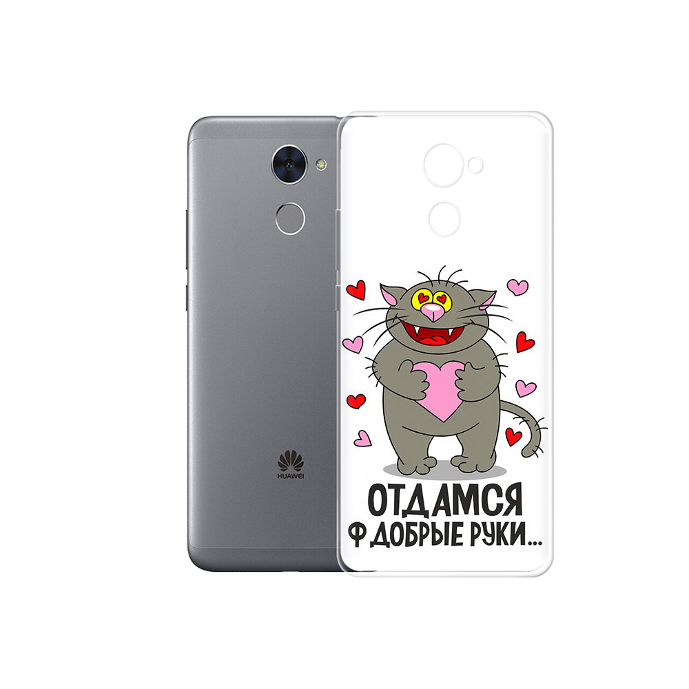 Чехол MyPads Tocco для Huawei Enjoy 7 Plus Отдамся в добрые руки (PT74186.70.128)
