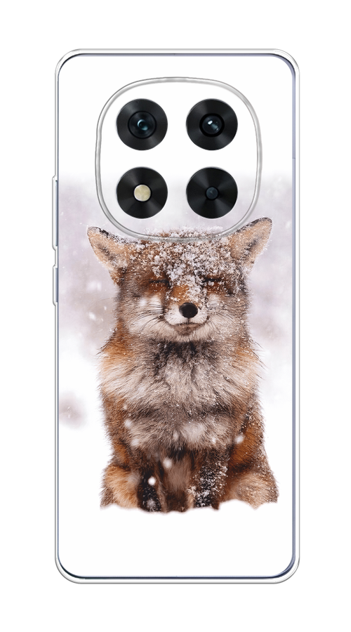 

Чехол на Xiaomi Redmi Note 14 Pro 5G Зимняя лиса, Белый;серый;коричневый, 323950-1