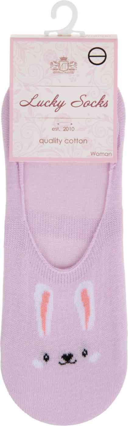 

Следки женские Lucky Socks 1фиолетовые 36-40, Фиолетовый