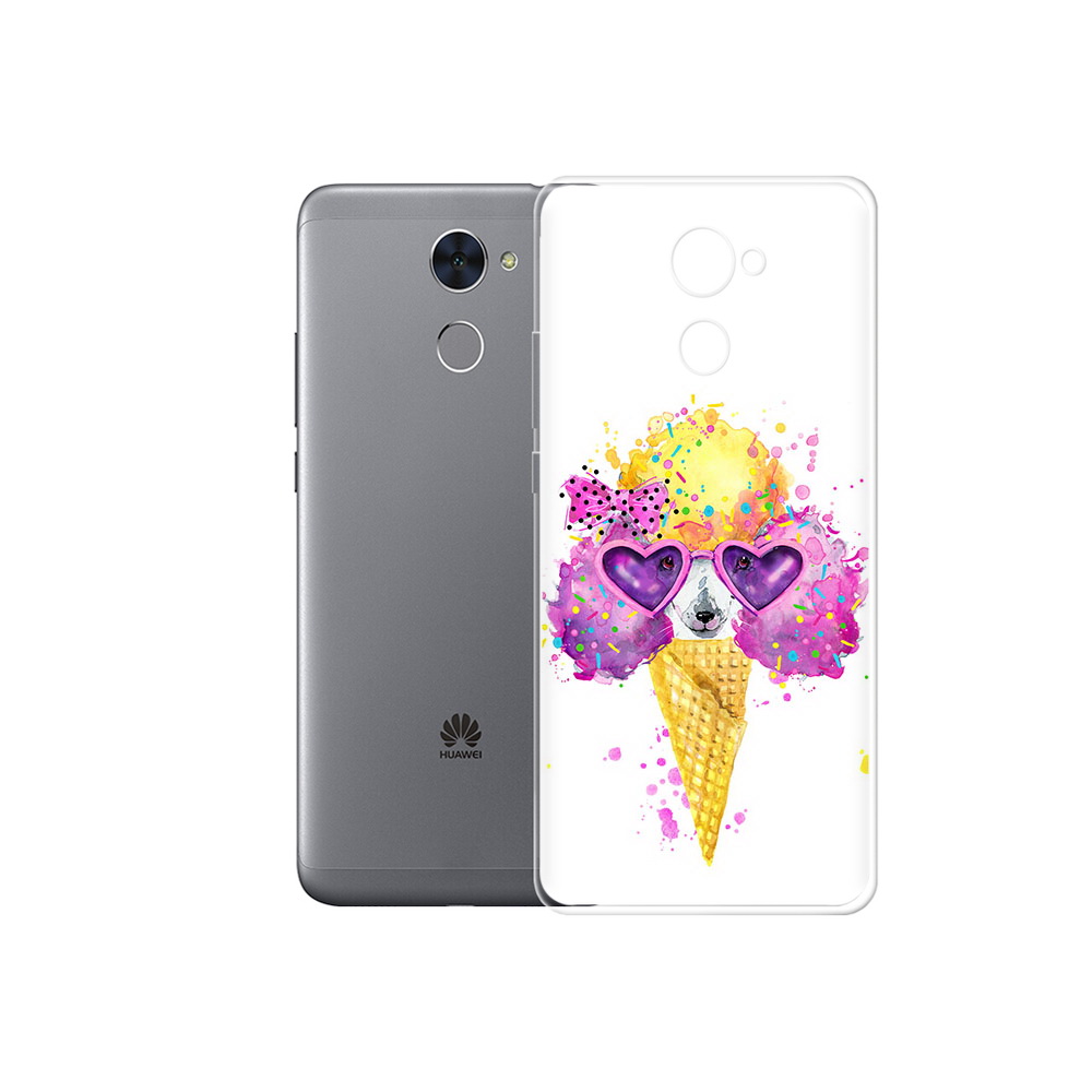 

Чехол MyPads Tocco для Huawei Enjoy 7 Plus Рожок (PT74186.70.146), Прозрачный, Tocco