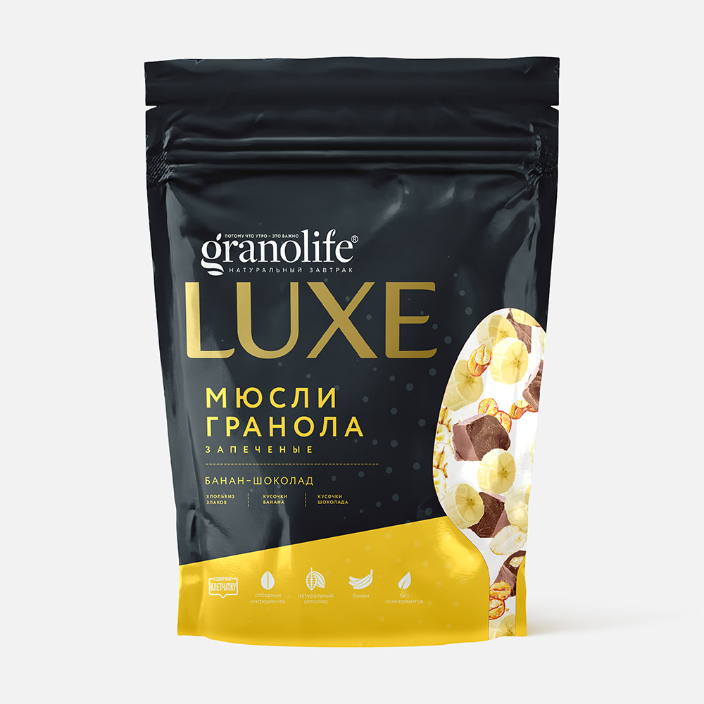 

Гранола Granolife банан и шоколад, 300 г