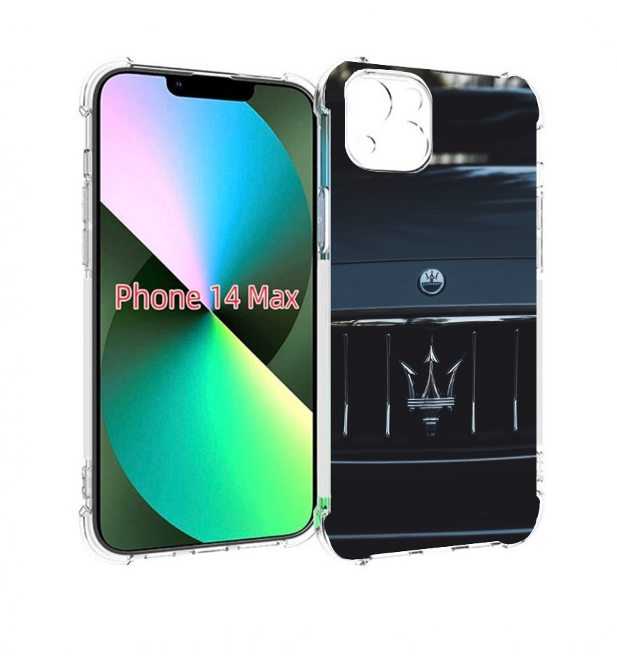 

Чехол MyPads maserati 2 для iPhone 14 Plus (6.7), Прозрачный, Tocco