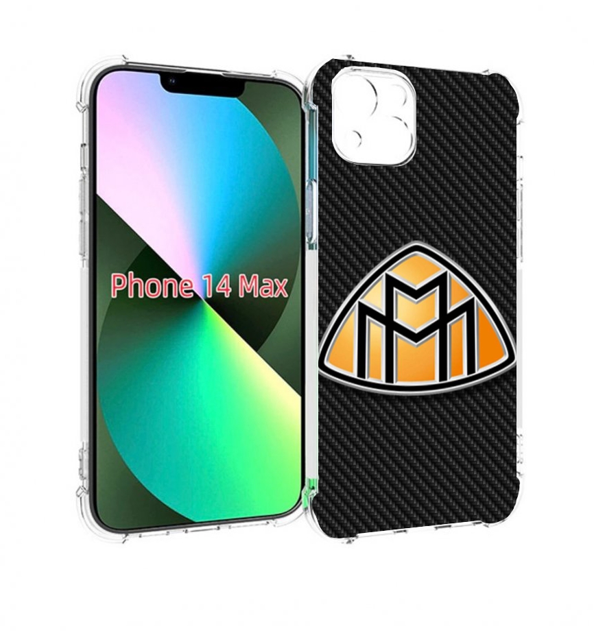 

Чехол MyPads maybach для iPhone 14 Plus (6.7), Прозрачный, Tocco