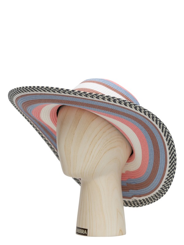 Шляпа женская Labbra Like LL-S22002 мультиколор-розовая р.56-57