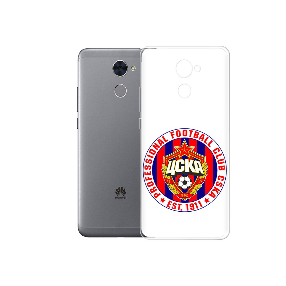 

Чехол MyPads Tocco для Huawei Enjoy 7 Plus ФК ЦСК логотип (PT74186.70.178), Прозрачный, Tocco