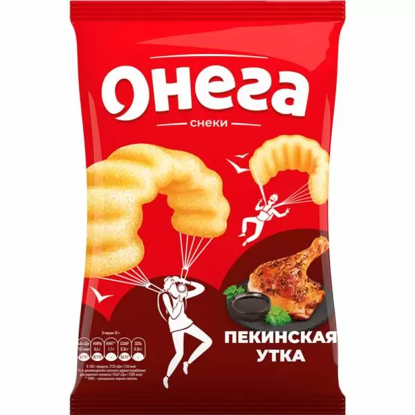 Снеки Онега со вкусом пекинской утки, 70 г