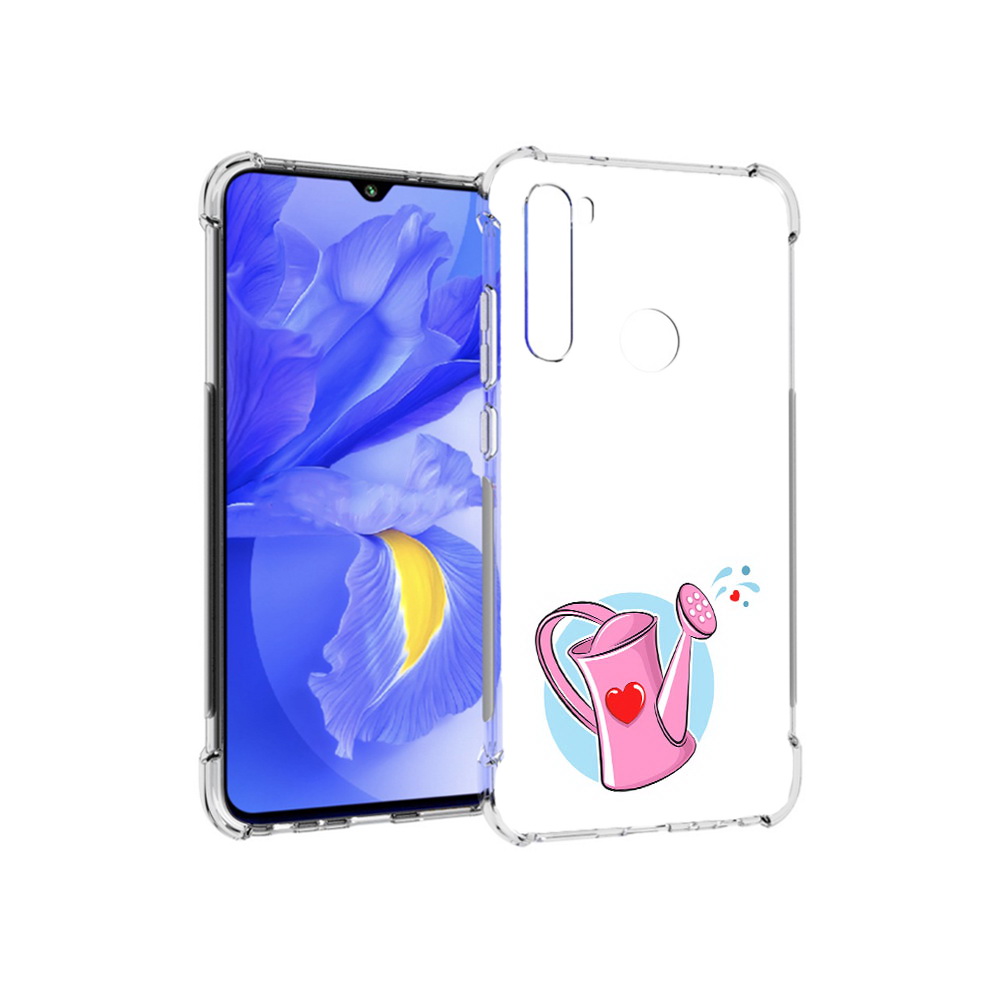 

Чехол MyPads Tocco для Xiaomi Redmi Note 8T Лейка любви 14 февраля (PT140720.278.103), Прозрачный, Tocco