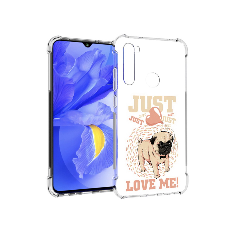 

Чехол MyPads Tocco для Xiaomi Redmi Note 8T Люби меня (PT140720.278.109), Прозрачный, Tocco