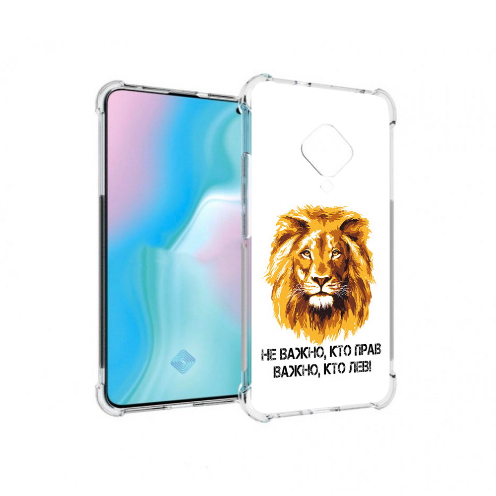 

Чехол MyPads Tocco для Vivo S5 мудрый лев (PT226962.406.486), Прозрачный, Tocco