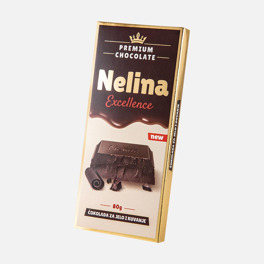 Шоколад Nelina Excellence тёмный, 80 г