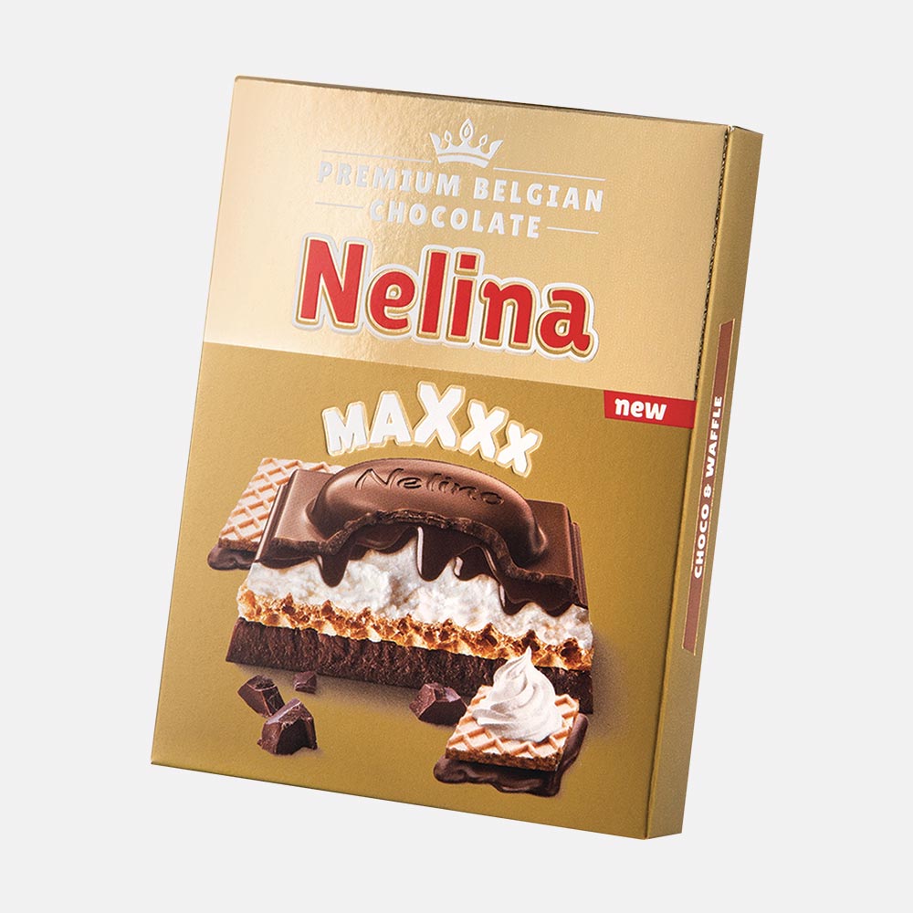 Шоколад Nelina Maxxx шоколад и вафля, 55 г