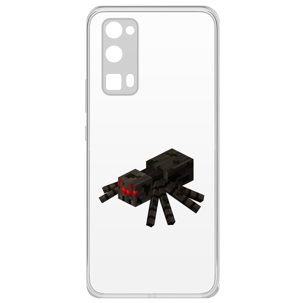 

Чехол-накладка Krutoff Clear Case Паук для Honor 30 Pro+/30 Pro