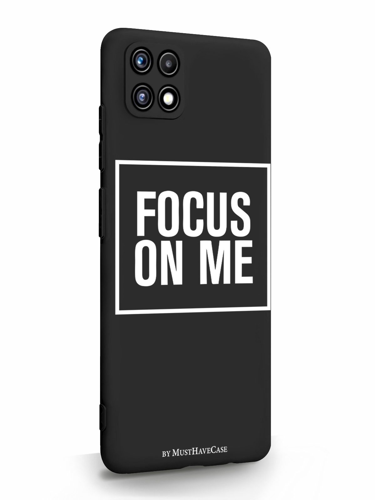 фото Чехол musthavecase для samsung a22s focus on me черный