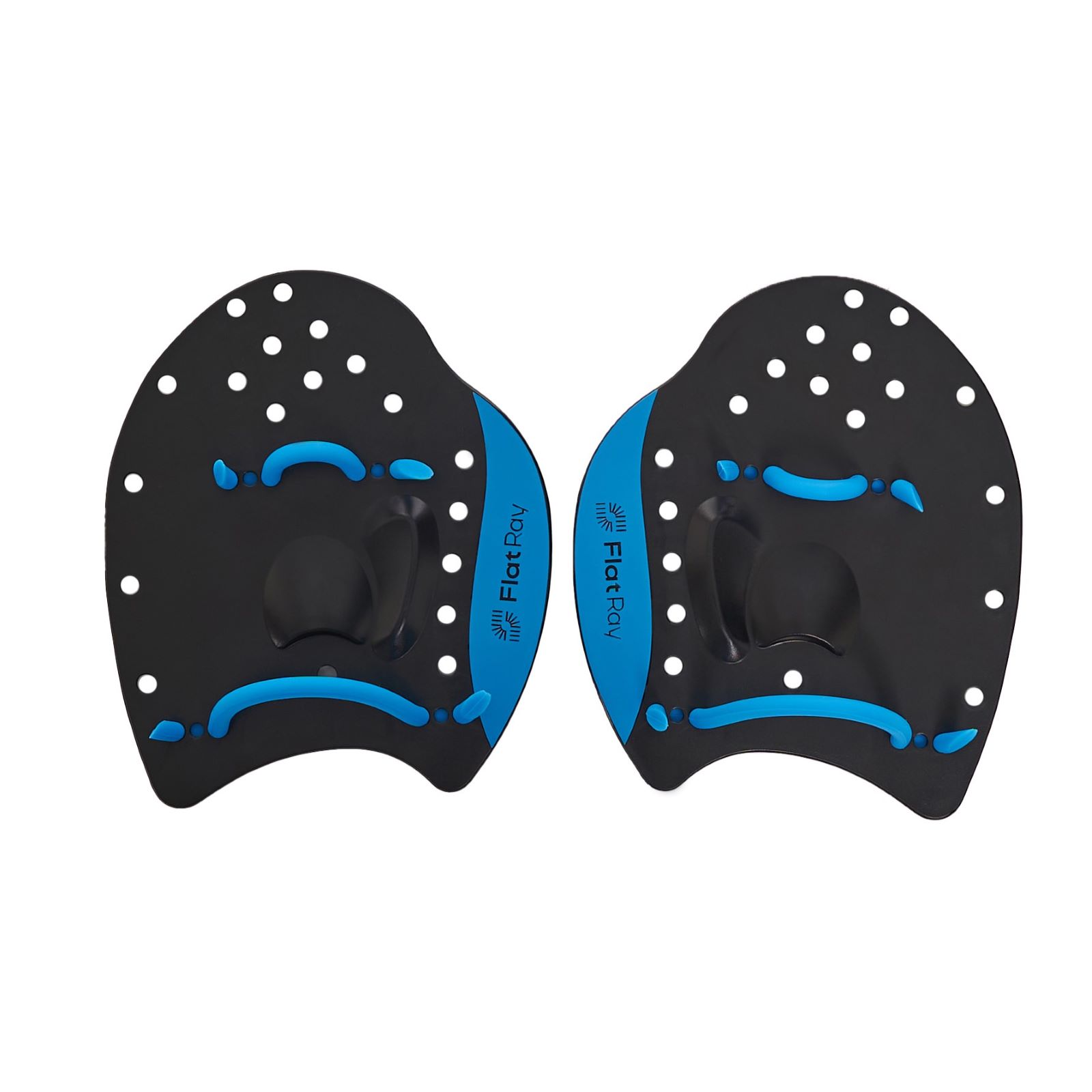 

Лопатки для плавания Flat Ray Hand Paddles Pro HQ, черный синий, L, Синий;черный, Hand Paddles Pro