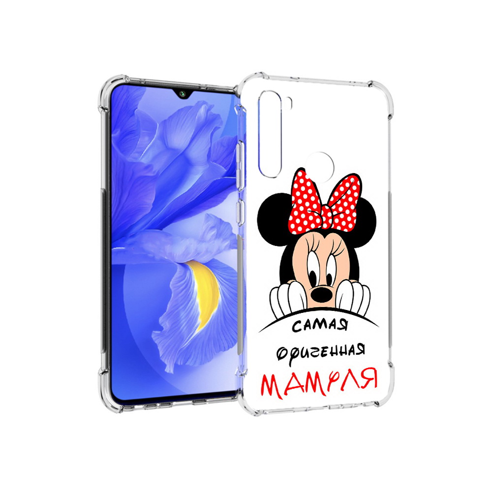 

Чехол MyPads Tocco для Xiaomi Redmi Note 8T Самая лучшая мамуля Мини Маус, Прозрачный, Tocco