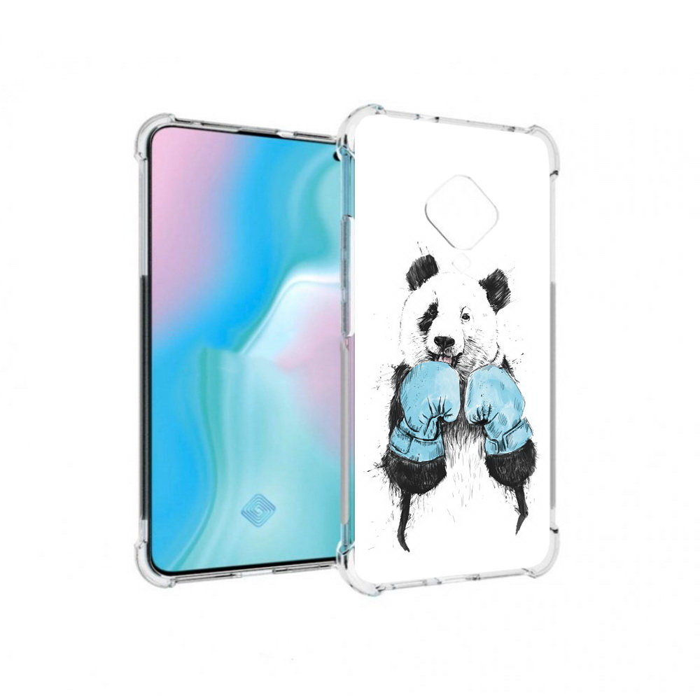 

Чехол MyPads Tocco для Vivo S5 панда боксер (PT226962.406.531), Прозрачный, Tocco