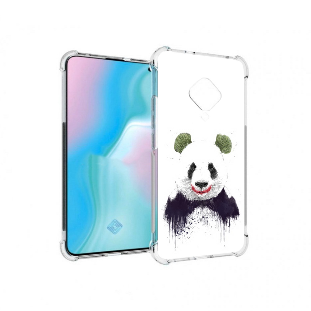 

Чехол MyPads Tocco для Vivo S5 панда джокер (PT226962.406.533), Прозрачный, Tocco