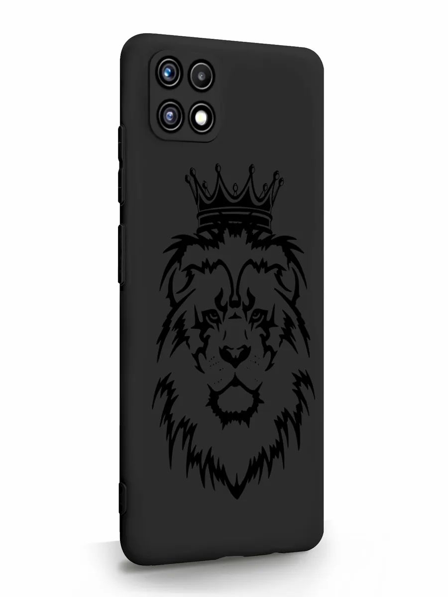

Чехол MustHaveCase для Samsung A22s Лев черный