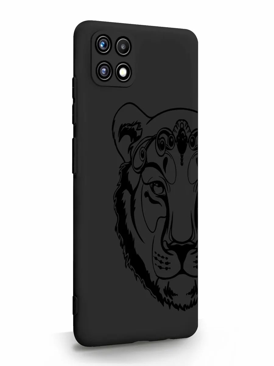

Чехол MustHaveCase для Samsung A22s Львица черный