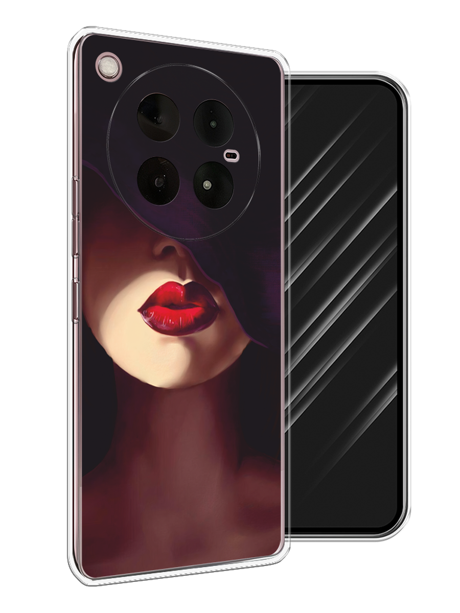 

Чехол Awog на Infinix Zero 40 4G "Красные губы", Черный;бежевый;красный, 3106350-1