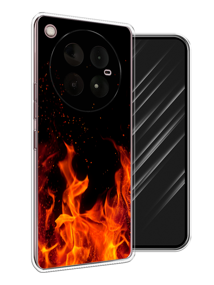

Чехол Awog на Infinix Zero 40 4G "Все в огне", Оранжевый;черный, 3106350-1