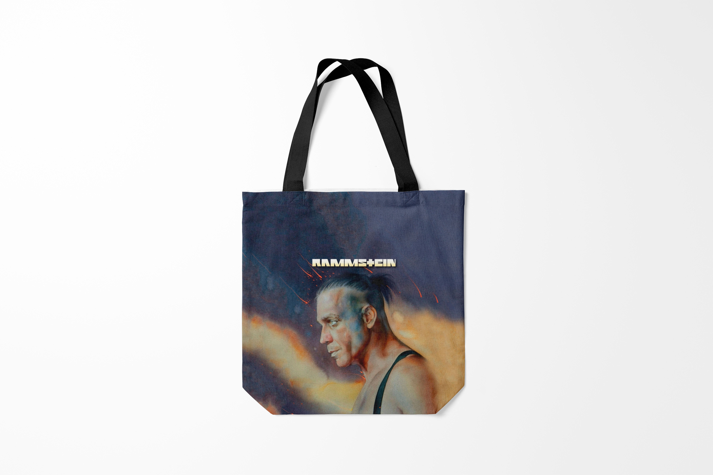 

Сумка шoппер унисекс Burnettie Rammstein, разноцветный, Rammstein