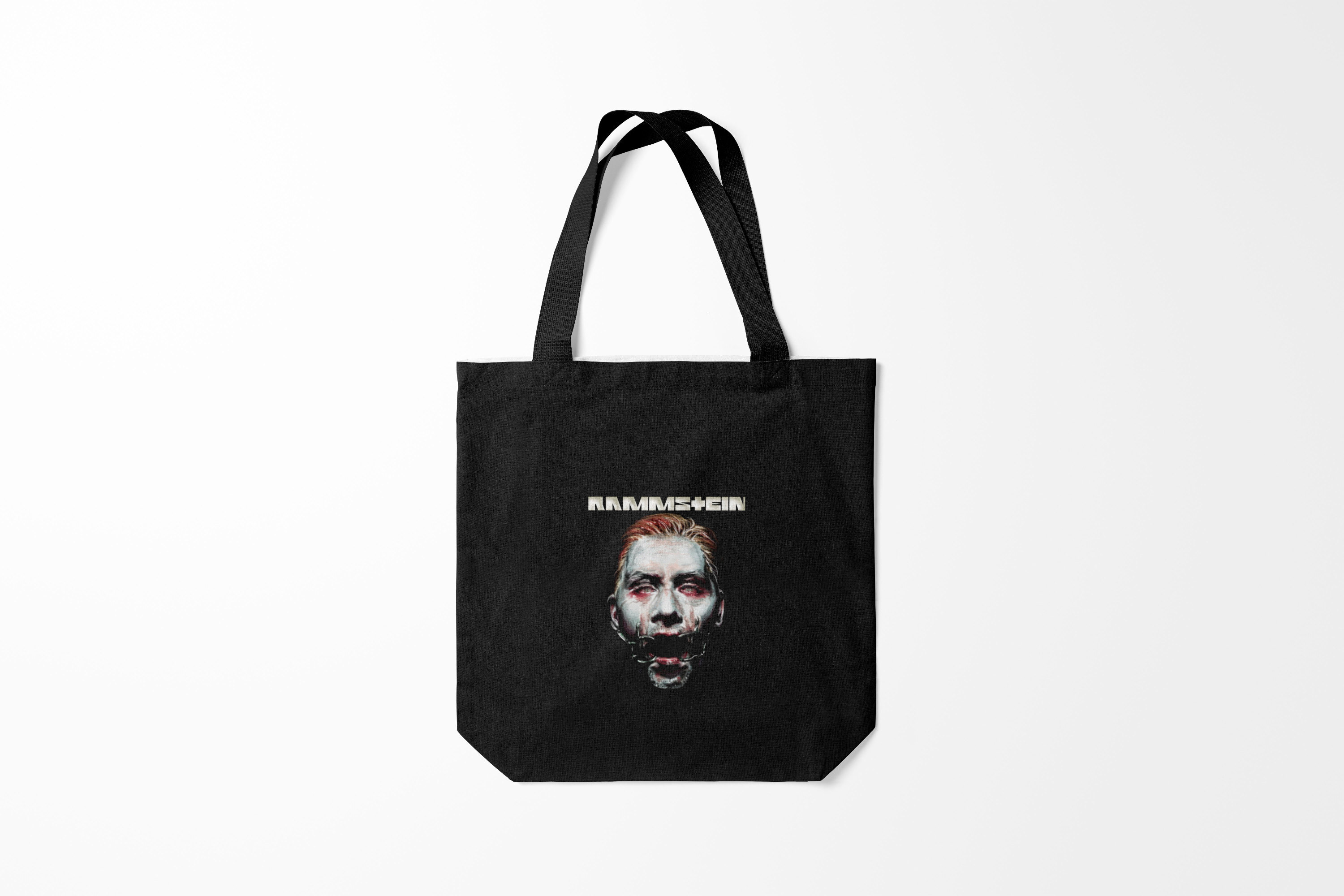 

Сумка шoппер унисекс Burnettie Rammstein, белый; бордовый, Rammstein