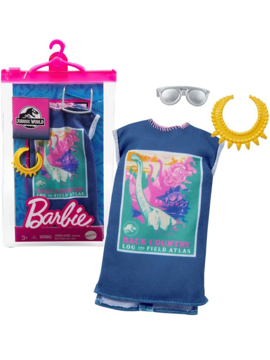 Одежда и аксессуары для куклы Барби Barbie стиль Roxy кукла barbie style барби и кен отпускная одежда и купальные костюмы