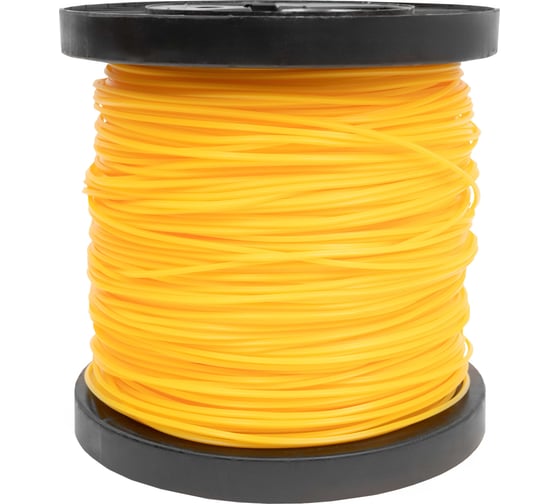 

Леска Gigant KVA-06 32515890 Квадрат 3 мм, 250 м, Желтый, KVA-06