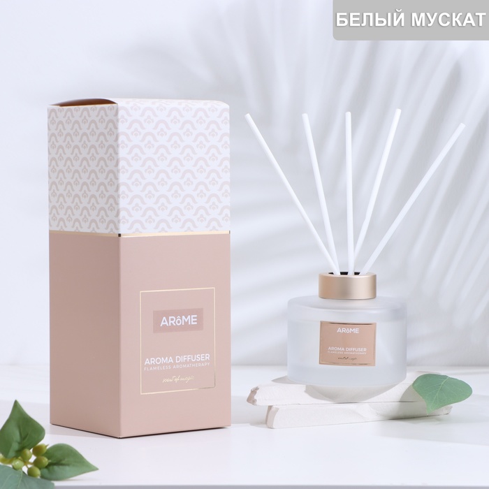 

Диффузор ароматический "Arome", 160 мл, белый мускат