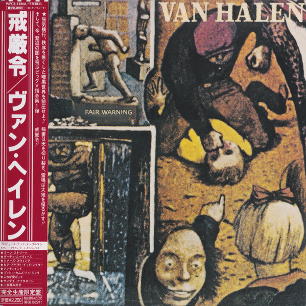 VAN HALEN - Fair Warning / Mini Vinyl (1 CD)