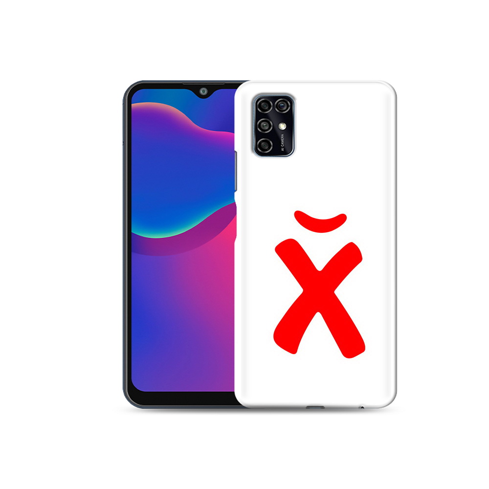 Чехол MyPads Tocco для ZTE Blade V2020 Smart абстракция буква х (PT156449.459.209)