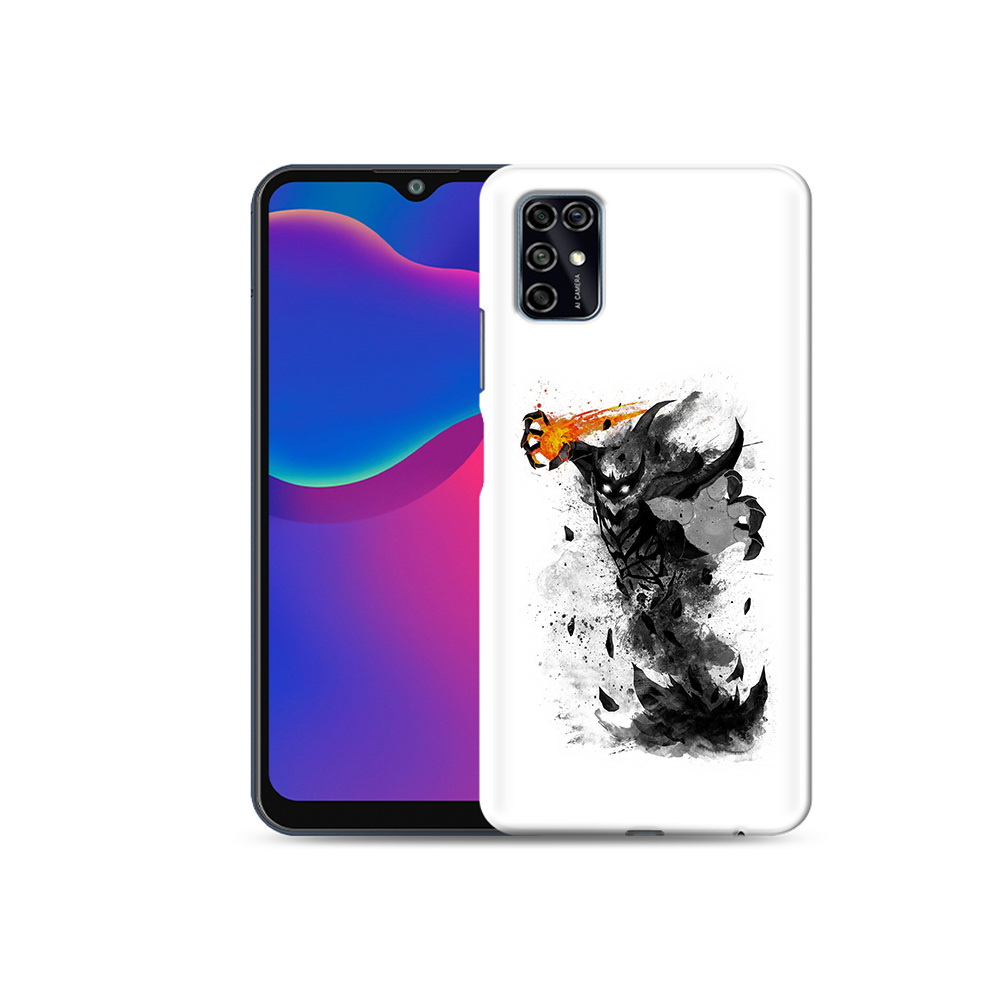 Чехол MyPads Tocco для ZTE Blade V2020 Smart nevermore черно белый (PT156449.459.21)
