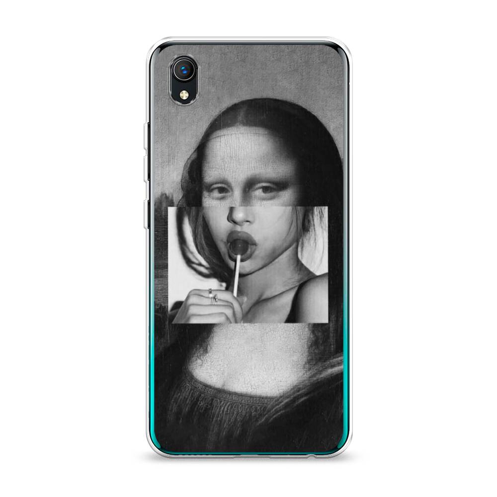 

Чехол Awog на Vivo Y91c/Y1s "Mona Lisa sucking lollipop", Разноцветный, 263250-9