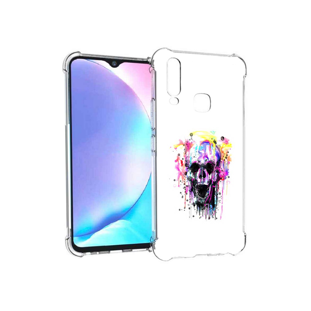 

Чехол MyPads Tocco для Vivo Y17 граффити череп (PT136369.382.298), Tocco