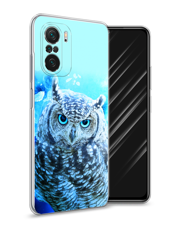 

Чехол Awog на Poco F3/Redmi K40/Mi 11i "Сова арт 7", Разноцветный, 310150-1