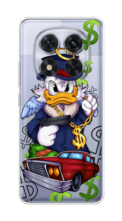 

Чехол на Xiaomi Redmi Note 14 Pro 5G Scrooge McDuck with a Gold Chain, Красный;синий;белый, 323950-1