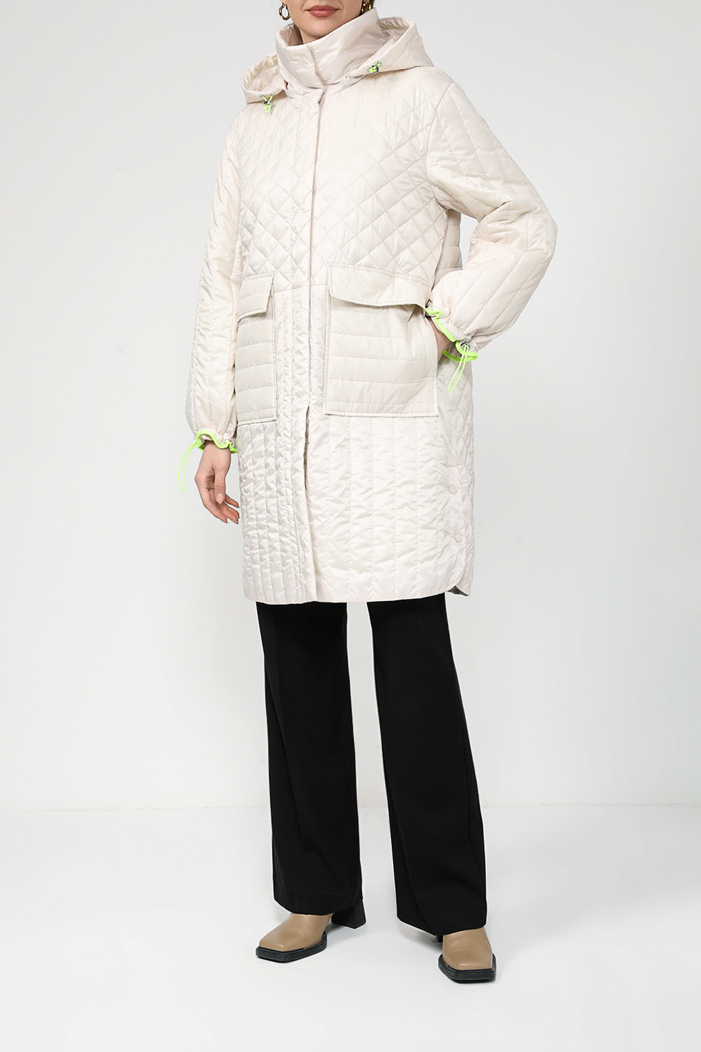 

Куртка женская Gerry Weber 350217-31181 белая 42, Белый, 350217-31181