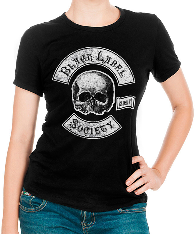 фото Футболка женская design heroes группа black label society черная 2xl