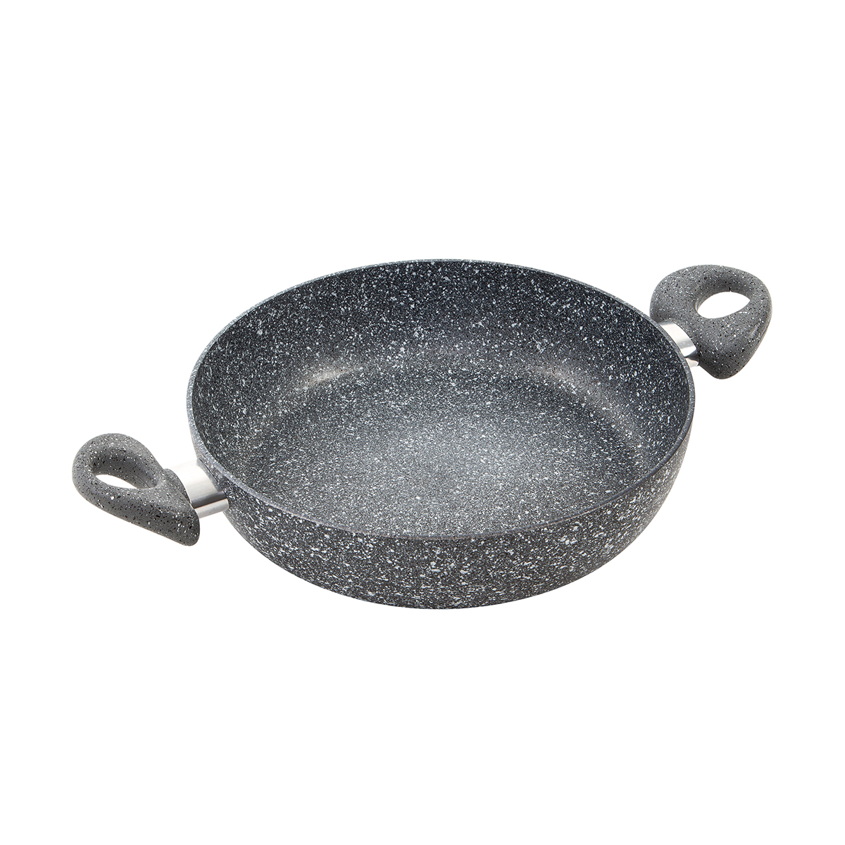 

Жаровня Scovo stone pan с антипригарным покрытием 24 см 2,3 л, Серый