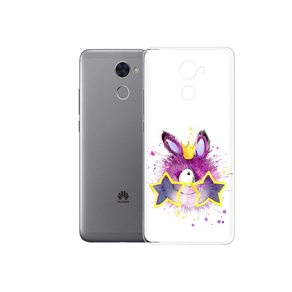 

Чехол MyPads Tocco для Huawei Enjoy 7 Plus Шуршуля (PT74186.70.202), Прозрачный, Tocco