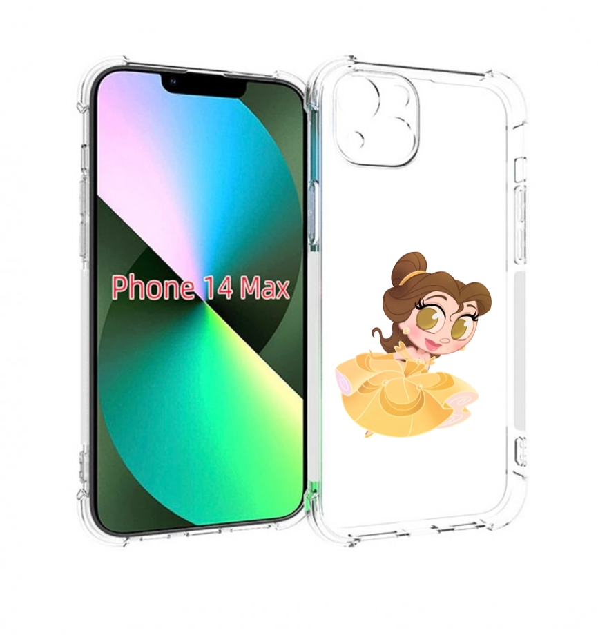 

Чехол MyPads -принцесса женский для iPhone 14 Plus (6.7), Прозрачный, Tocco