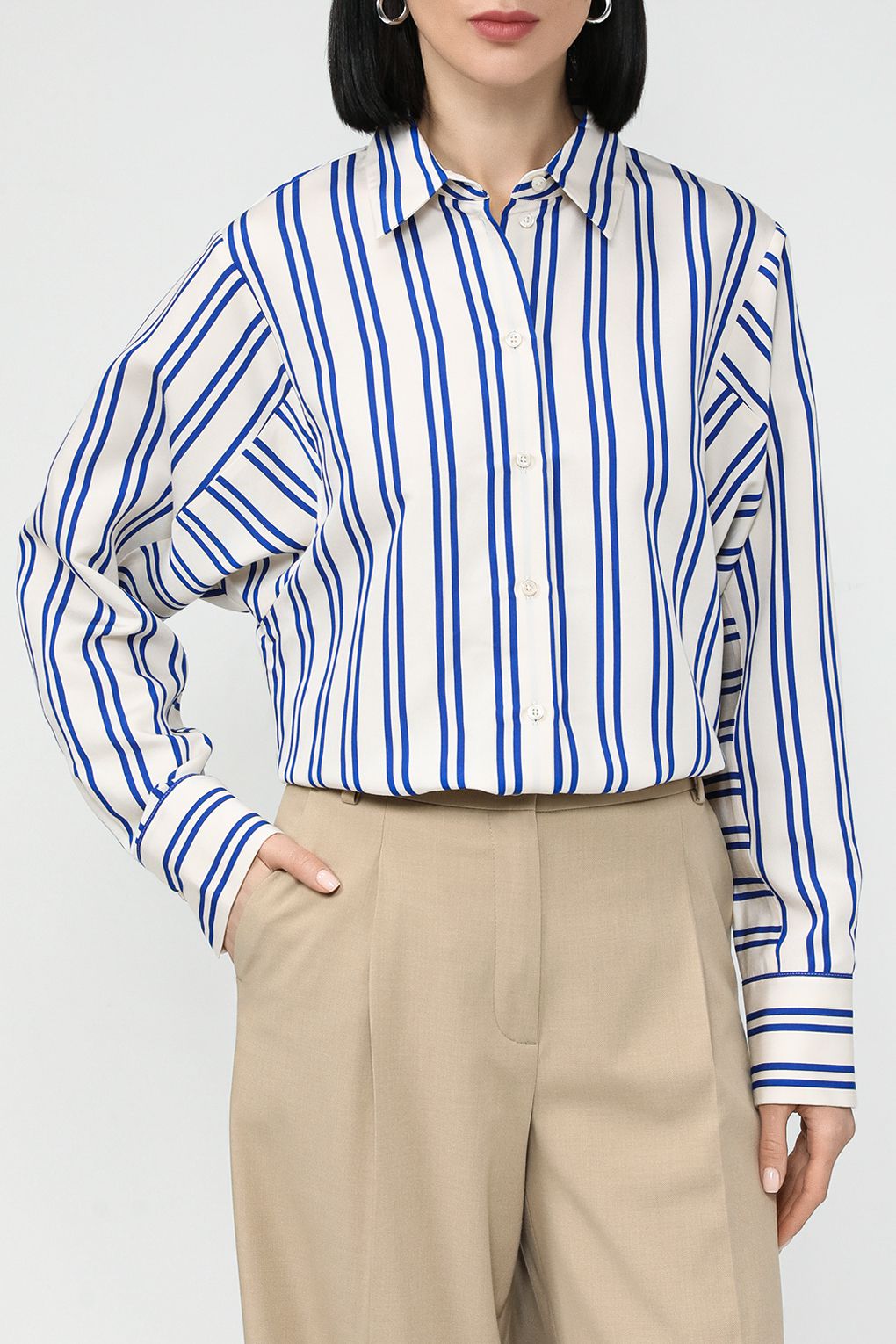 

Рубашка женская Gerry Weber 360014-31406 разноцветная 42, Разноцветный, 360014-31406